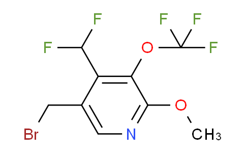 AM147893 | 1804920-56-6 | 5-(Bromomethyl)-4-(difluoromethyl)-2-methoxy-3-(trifluoromethoxy)pyridine