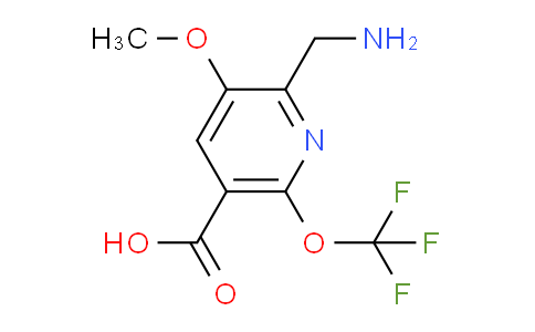 2-(Aminomethyl)-3-methoxy-6-(trifluoromethoxy)pyridine-5-carboxylic acid