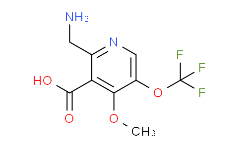 AM147903 | 1806150-51-5 | 2-(Aminomethyl)-4-methoxy-5-(trifluoromethoxy)pyridine-3-carboxylic acid