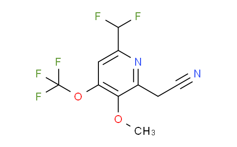 AM147906 | 1804648-63-2 | 6-(Difluoromethyl)-3-methoxy-4-(trifluoromethoxy)pyridine-2-acetonitrile