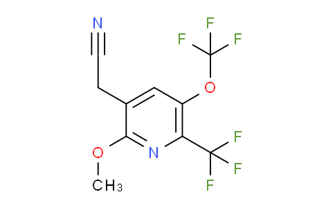 AM147908 | 1804482-69-6 | 2-Methoxy-5-(trifluoromethoxy)-6-(trifluoromethyl)pyridine-3-acetonitrile