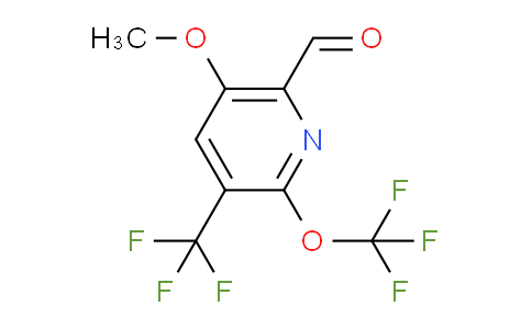 AM147910 | 1806752-51-1 | 5-Methoxy-2-(trifluoromethoxy)-3-(trifluoromethyl)pyridine-6-carboxaldehyde