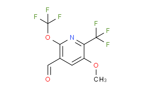 AM147914 | 1806761-74-9 | 3-Methoxy-6-(trifluoromethoxy)-2-(trifluoromethyl)pyridine-5-carboxaldehyde