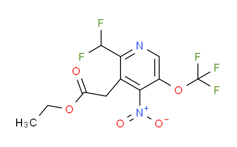 AM147923 | 1805300-46-2 | Ethyl 2-(difluoromethyl)-4-nitro-5-(trifluoromethoxy)pyridine-3-acetate