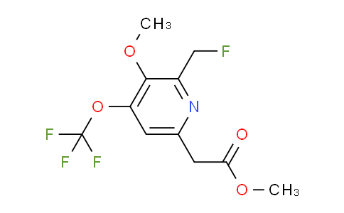 AM147924 | 1806753-13-8 | Methyl 2-(fluoromethyl)-3-methoxy-4-(trifluoromethoxy)pyridine-6-acetate