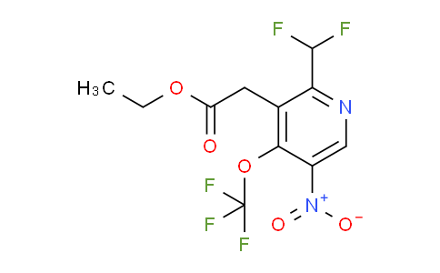 AM147926 | 1805300-53-1 | Ethyl 2-(difluoromethyl)-5-nitro-4-(trifluoromethoxy)pyridine-3-acetate