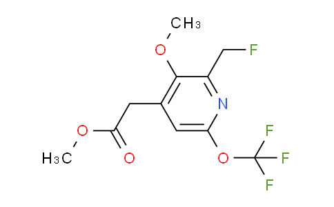 AM147927 | 1804474-16-5 | Methyl 2-(fluoromethyl)-3-methoxy-6-(trifluoromethoxy)pyridine-4-acetate