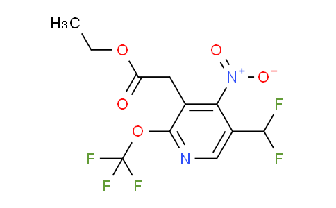 AM147937 | 1805018-06-7 | Ethyl 5-(difluoromethyl)-4-nitro-2-(trifluoromethoxy)pyridine-3-acetate