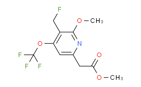 AM147941 | 1806010-74-1 | Methyl 3-(fluoromethyl)-2-methoxy-4-(trifluoromethoxy)pyridine-6-acetate