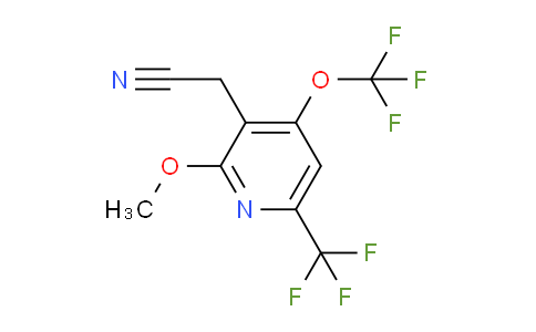 AM147943 | 1804482-59-4 | 2-Methoxy-4-(trifluoromethoxy)-6-(trifluoromethyl)pyridine-3-acetonitrile