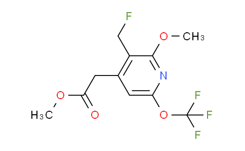 AM147944 | 1806753-37-6 | Methyl 3-(fluoromethyl)-2-methoxy-6-(trifluoromethoxy)pyridine-4-acetate