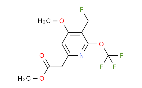 AM147945 | 1806751-27-8 | Methyl 3-(fluoromethyl)-4-methoxy-2-(trifluoromethoxy)pyridine-6-acetate