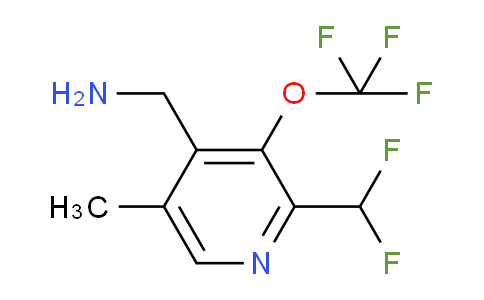 AM147947 | 1805206-17-0 | 4-(Aminomethyl)-2-(difluoromethyl)-5-methyl-3-(trifluoromethoxy)pyridine