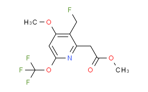 AM147950 | 1804760-31-3 | Methyl 3-(fluoromethyl)-4-methoxy-6-(trifluoromethoxy)pyridine-2-acetate