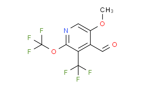 5-Methoxy-2-(trifluoromethoxy)-3-(trifluoromethyl)pyridine-4-carboxaldehyde