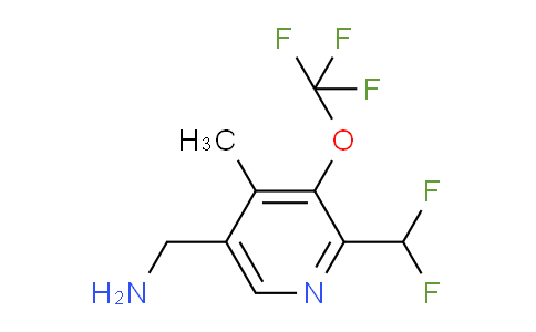 AM147955 | 1805298-15-0 | 5-(Aminomethyl)-2-(difluoromethyl)-4-methyl-3-(trifluoromethoxy)pyridine