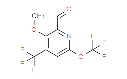 3-Methoxy-6-(trifluoromethoxy)-4-(trifluoromethyl)pyridine-2-carboxaldehyde