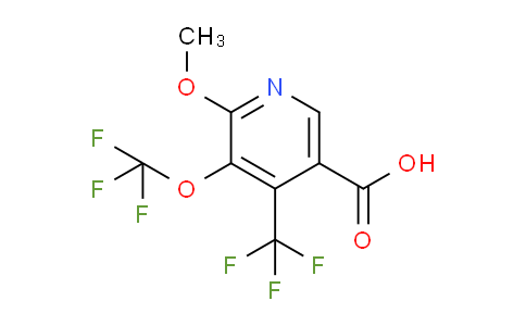 AM147961 | 1806752-66-8 | 2-Methoxy-3-(trifluoromethoxy)-4-(trifluoromethyl)pyridine-5-carboxylic acid