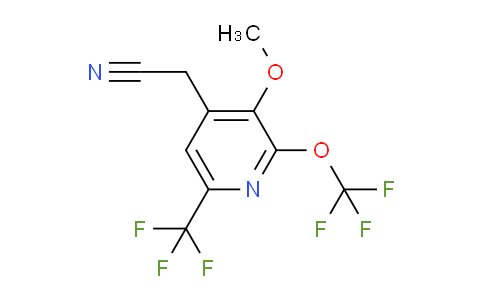 AM147964 | 1804753-17-0 | 3-Methoxy-2-(trifluoromethoxy)-6-(trifluoromethyl)pyridine-4-acetonitrile