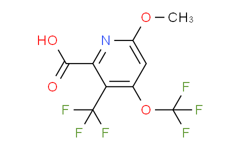 AM147975 | 1806004-84-1 | 6-Methoxy-4-(trifluoromethoxy)-3-(trifluoromethyl)pyridine-2-carboxylic acid
