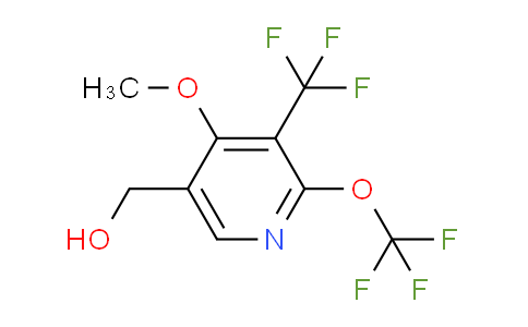 AM147978 | 1804483-53-1 | 4-Methoxy-2-(trifluoromethoxy)-3-(trifluoromethyl)pyridine-5-methanol