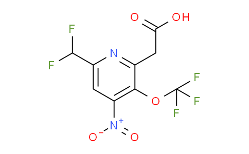 AM147983 | 1806049-74-0 | 6-(Difluoromethyl)-4-nitro-3-(trifluoromethoxy)pyridine-2-acetic acid
