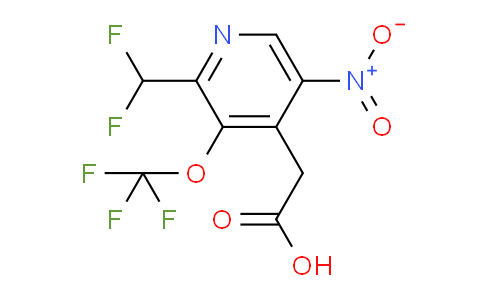 AM147984 | 1805086-43-4 | 2-(Difluoromethyl)-5-nitro-3-(trifluoromethoxy)pyridine-4-acetic acid