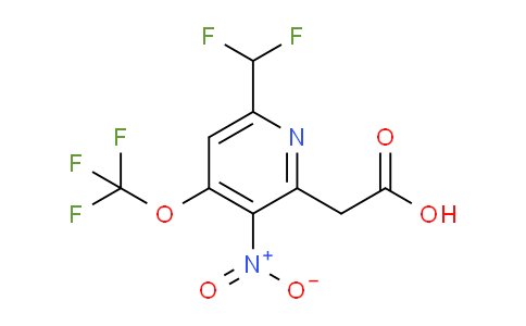 AM147987 | 1805203-14-8 | 6-(Difluoromethyl)-3-nitro-4-(trifluoromethoxy)pyridine-2-acetic acid