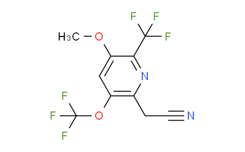 AM147988 | 1804753-41-0 | 3-Methoxy-5-(trifluoromethoxy)-2-(trifluoromethyl)pyridine-6-acetonitrile