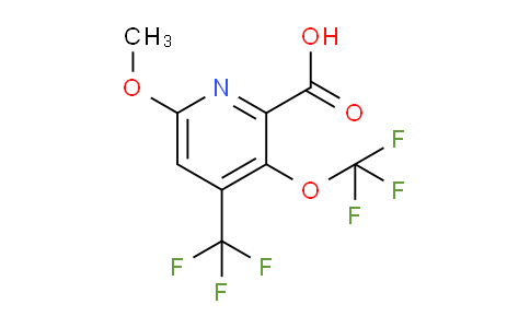 AM147990 | 1805071-90-2 | 6-Methoxy-3-(trifluoromethoxy)-4-(trifluoromethyl)pyridine-2-carboxylic acid