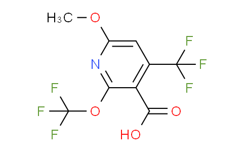 6-Methoxy-2-(trifluoromethoxy)-4-(trifluoromethyl)pyridine-3-carboxylic acid