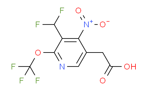 AM148000 | 1805086-92-3 | 3-(Difluoromethyl)-4-nitro-2-(trifluoromethoxy)pyridine-5-acetic acid