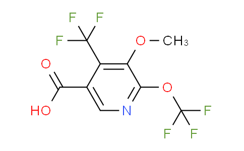 3-Methoxy-2-(trifluoromethoxy)-4-(trifluoromethyl)pyridine-5-carboxylic acid