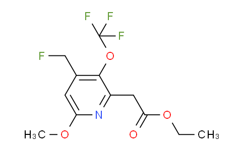 AM148019 | 1804930-70-8 | Ethyl 4-(fluoromethyl)-6-methoxy-3-(trifluoromethoxy)pyridine-2-acetate