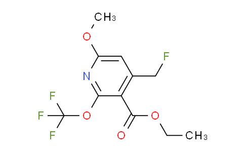 AM148020 | 1806009-80-2 | Ethyl 4-(fluoromethyl)-6-methoxy-2-(trifluoromethoxy)pyridine-3-carboxylate