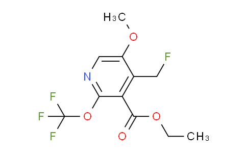 AM148025 | 1806766-25-5 | Ethyl 4-(fluoromethyl)-5-methoxy-2-(trifluoromethoxy)pyridine-3-carboxylate