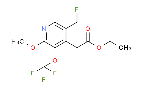 AM148033 | 1806003-75-7 | Ethyl 5-(fluoromethyl)-2-methoxy-3-(trifluoromethoxy)pyridine-4-acetate