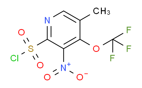 AM148037 | 1804484-54-5 | 5-Methyl-3-nitro-4-(trifluoromethoxy)pyridine-2-sulfonyl chloride