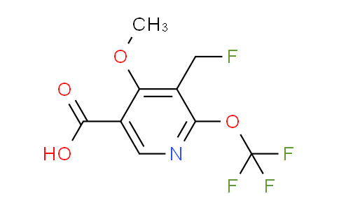 AM148039 | 1806259-12-0 | 3-(Fluoromethyl)-4-methoxy-2-(trifluoromethoxy)pyridine-5-carboxylic acid