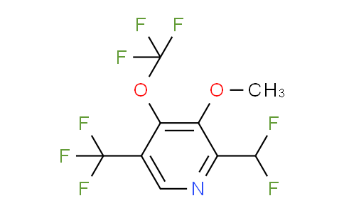 AM148044 | 1806751-67-6 | 2-(Difluoromethyl)-3-methoxy-4-(trifluoromethoxy)-5-(trifluoromethyl)pyridine
