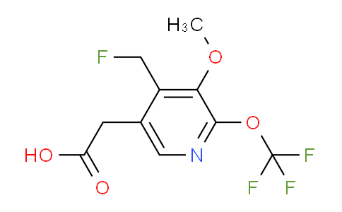 AM148053 | 1806752-67-9 | 4-(Fluoromethyl)-3-methoxy-2-(trifluoromethoxy)pyridine-5-acetic acid