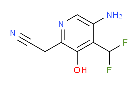 AM14806 | 1805081-45-1 | 5-Amino-4-(difluoromethyl)-3-hydroxypyridine-2-acetonitrile