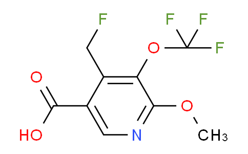 AM148062 | 1806749-99-4 | 4-(Fluoromethyl)-2-methoxy-3-(trifluoromethoxy)pyridine-5-carboxylic acid