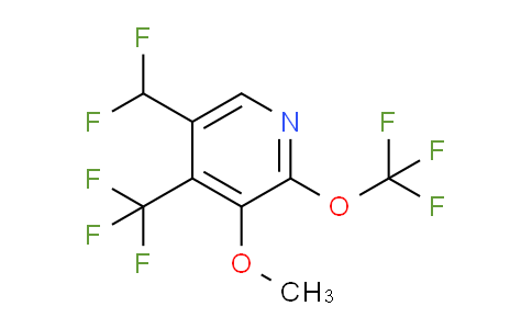 5-(Difluoromethyl)-3-methoxy-2-(trifluoromethoxy)-4-(trifluoromethyl)pyridine