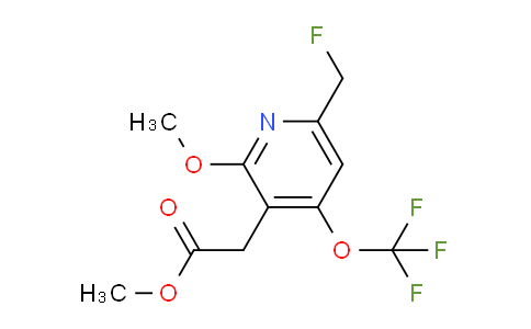 AM148068 | 1806766-56-2 | Methyl 6-(fluoromethyl)-2-methoxy-4-(trifluoromethoxy)pyridine-3-acetate