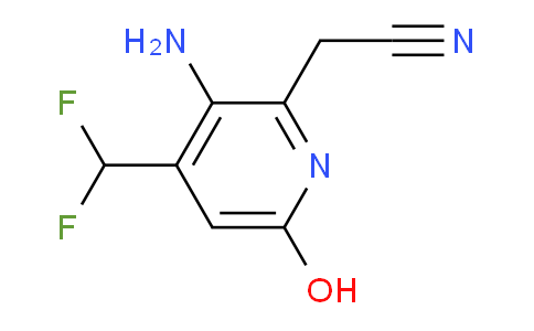 AM14807 | 1805336-25-7 | 3-Amino-4-(difluoromethyl)-6-hydroxypyridine-2-acetonitrile