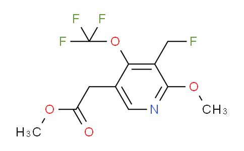 AM148070 | 1806751-14-3 | Methyl 3-(fluoromethyl)-2-methoxy-4-(trifluoromethoxy)pyridine-5-acetate