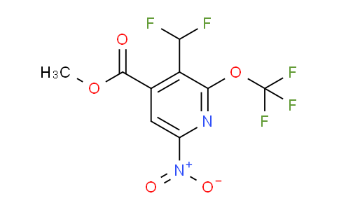 AM148073 | 1805299-49-3 | Methyl 3-(difluoromethyl)-6-nitro-2-(trifluoromethoxy)pyridine-4-carboxylate