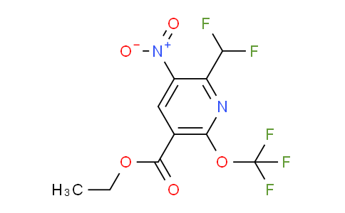 AM148076 | 1805217-73-5 | Ethyl 2-(difluoromethyl)-3-nitro-6-(trifluoromethoxy)pyridine-5-carboxylate