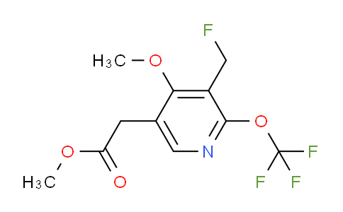 AM148077 | 1804760-30-2 | Methyl 3-(fluoromethyl)-4-methoxy-2-(trifluoromethoxy)pyridine-5-acetate